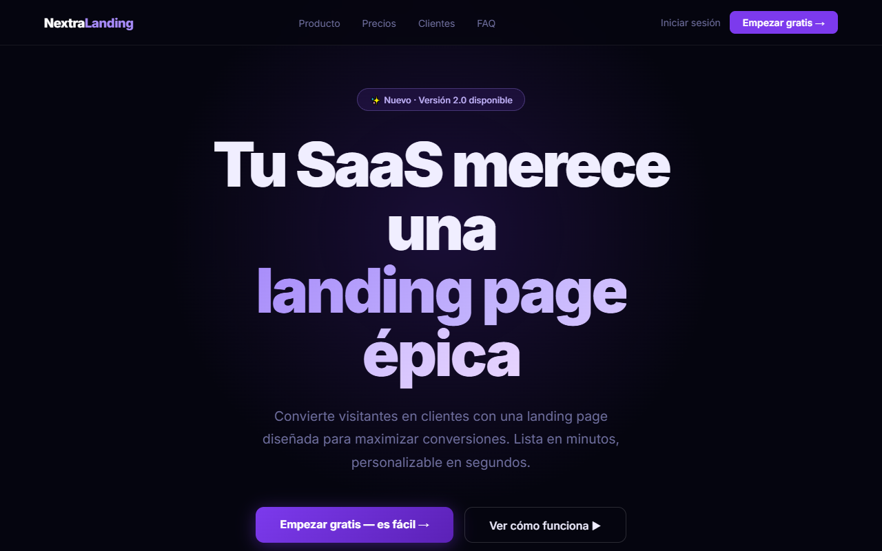 Landing Page